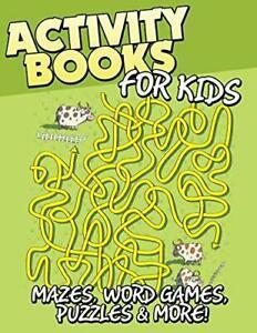 Activity Books for Kids: Mazes, Word Games, Puzzles & More, Livres, Livres Autre, Envoi