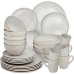 tectake Serviesset Mare van aardewerk, voor 6 personen - 30, Verzenden, Nieuw