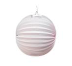 Witte Lampion Rond 20cm, Verzenden, Nieuw