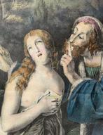 Monogrammista MO, XIX secolo - Susanna, Foglio grande