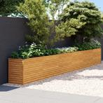 vidaXL Plantenbak verhoogd 578x50x69 cm cortenstaal, Tuin en Terras, Verzenden, Nieuw