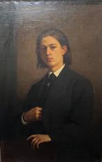Sophia Amalia Ribbing (1835-1894) - Porträt eines jungen, Antiquités & Art