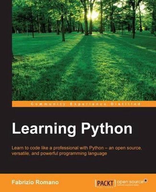 Learning Python 9781783551712 Fabrizio Romano, Boeken, Taal | Engels, Zo goed als nieuw, Verzenden