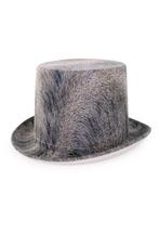 Hoge Hoed Grijs Steampunk Tophat Veren Relief One Size 59 60, Kleding | Heren, Ophalen of Verzenden, Nieuw