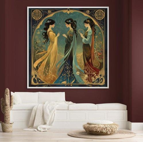 I_KONIQ (1969) - Le 3 fate del destino - Mythological Art, Huis en Inrichting, Overige Huis en Inrichting