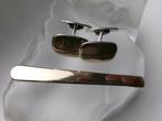 14 carats - Argent, Or jaune - Boutons de manchette -