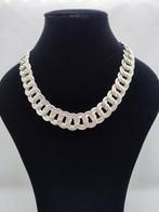 Zonder Minimumprijs - Kraagketting 925 zilver zware dubbele