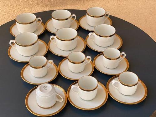 Richard Ginori - Koffie- en theeservies (12) - Porselein -, Antiek en Kunst, Antiek | Meubels | Tafels