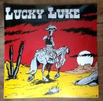 Emailleplaat LUCKY LUKE XXL - MORRIS (Maurice de Bevere) -, Antiek en Kunst