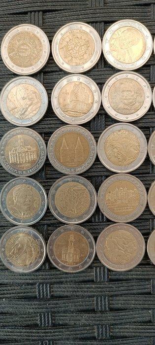 Allemagne, Italie. 2 Euro 2004/2024 (40 monete) (Sans Prix