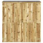 Tuinschuur 163x50x171 cm massief grenenhout, Verzenden