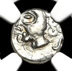 Kelten, Sequani. Quinarius Circa 70-50 BC, NGC VF