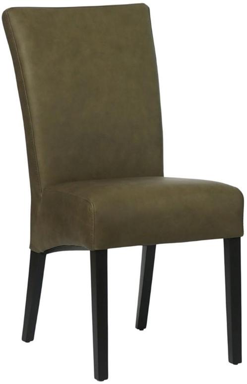 Leren eetkamerstoel - Echt leer, Landelijk, Comfortabel en, Huis en Inrichting, Stoelen, Overige kleuren, Eén, Nieuw, Leer, Ophalen of Verzenden