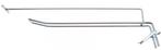 Bgs Technic Wandhaak dubbel 300 x 4,8 mm met draagarm en dwa, Verzenden, Nieuw