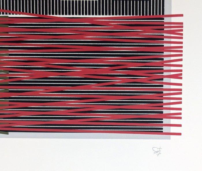 Jesus Rafael Soto (1923-2005) - Composition, Antiek en Kunst, Antiek | Overige Antiek