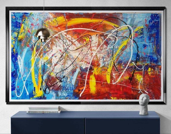 Luc Mora - Hard couleur - XXXL, Antiek en Kunst, Kunst | Designobjecten