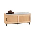 2dekans | SoBuy Schoenenkast met gestoffeerd zitvlak - 2, Huis en Inrichting, Ophalen of Verzenden, Nieuw