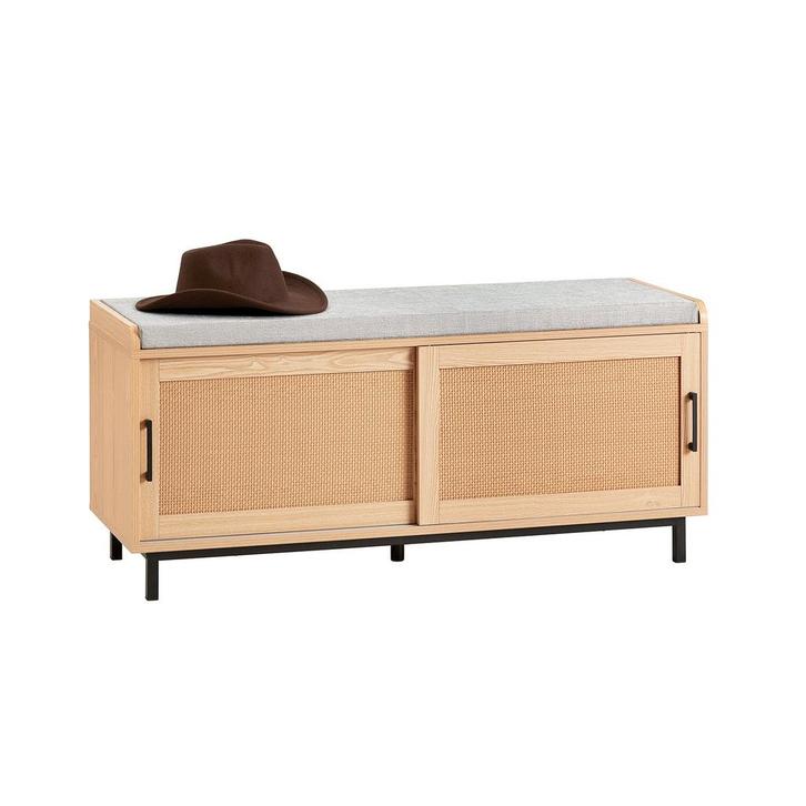 2dekans | SoBuy Schoenenkast met gestoffeerd zitvlak - 2, Huis en Inrichting, Kasten | Schoenenkasten, Ophalen of Verzenden