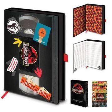 Jurassic Park VHS A5 Premium Notebook, Ophalen of Verzenden