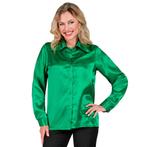 Disco 70S Blouse Groen, Kleding | Dames, Verzenden, Nieuw