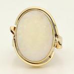 Ring - 9 kt. Geel goud - Opaal, Handtassen en Accessoires, Ringen, Nieuw