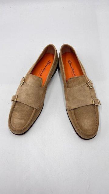 Santoni - Platte schoenen - Maat: EU 44.5 - Nieuw in doos beschikbaar voor biedingen