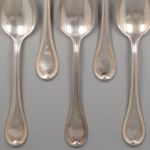 Robbe & Berking model Französisch-Perl Dinerlepel -, Antiek en Kunst, Antiek | Zilver en Goud