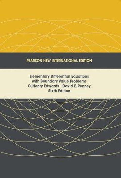 Elementary Differential Equations with Boundary Value, Boeken, Taal | Engels, Gelezen, Verzenden