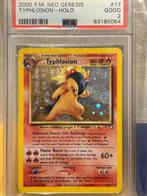 Pokémon - 1 Graded card - typhlosion - PSA 2, Hobby en Vrije tijd, Verzamelkaartspellen | Pokémon, Nieuw