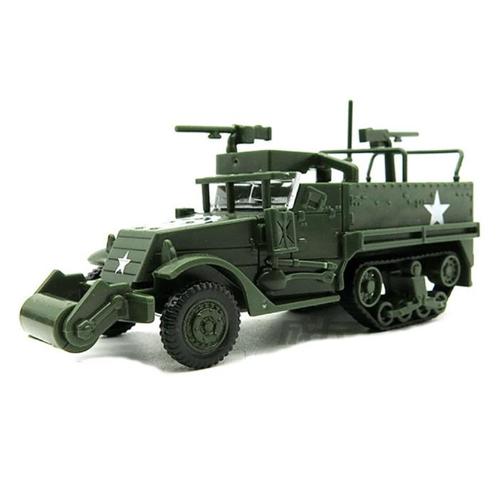 1:72 M3A1 Half-Track Jeep Bouwkit - Amerikaanse Leger Wagen, Hobby en Vrije tijd, Modelbouw | Overige, Nieuw, Verzenden