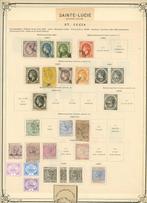 Commonwealth britannique - Sint Lucia, bel ensemble depuis, Postzegels en Munten, Postzegels | Europa | UK, Gestempeld