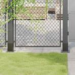 vidaXL Paondervoeten vierkant 4st 91x91mm gepoedercoat staal, Tuin en Terras, Verzenden, Nieuw