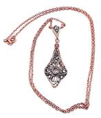 Sans Prix de Réserve - Collier - 9 carats Argent, Or rose, Nieuw