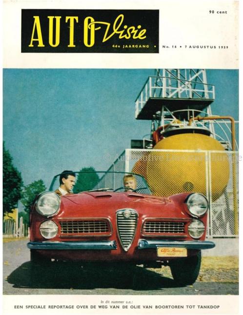 1959 AUTOVISIE MAGAZINE 23 NEDERLANDS, Livres, Autos | Brochures & Magazines, Enlèvement ou Envoi