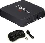 MXQ Pro 4K TV Box Mediaspeler Android Kodi - 1GB RAM - 8GB, Nieuw, Verzenden