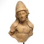 Oud-Grieks Terracotta Fragmentarische mannelijke figuur