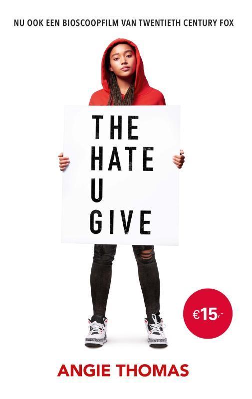 The hate u give 9789048848607 Angie Thomas, Boeken, Kinderboeken | Jeugd | 13 jaar en ouder, Gelezen, Verzenden