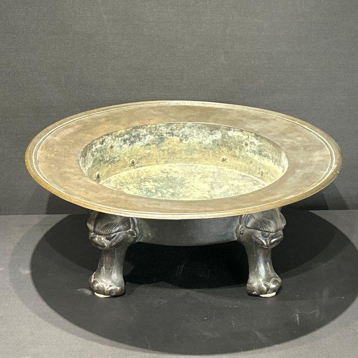 Encensoir - Bronze - Très grand récipient à encens., Antiquités & Art, Antiquités | Autres Antiquités