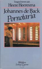 Pornotaria 9789065211606 Back, Boeken, Verzenden, Gelezen, Back