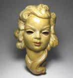 Buste, Art Deco Wall Mask - 25 cm - Céramique
