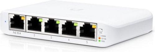 Ubiquiti UniFi Switch FLEX Mini - Netwerkswitch - Managed..., Computers en Software, WiFi-versterkers, Nieuw, Verzenden