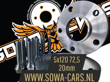 Spacers 20mm BMW F30 F32 F10 F12 F01 5x120 Spoorverbreders beschikbaar voor biedingen