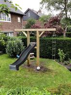 Douglas schommel met palen 14 x 14 inclusief schuifaf, Kinderen en Baby's, Nieuw, Schommel