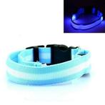 LED Halsband BLAUW Oplaadbaar, Nieuw, Verzenden