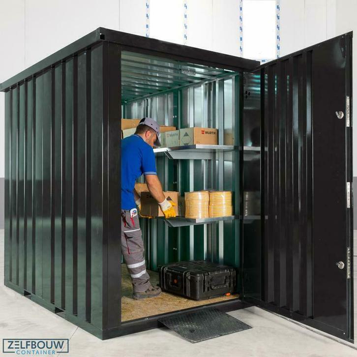 Tuinhuis kopen bij Zelfbouwcontainer in meerdere RAL kleuren, Tuin en Terras, Tuinhuizen, Tuinhuis, Nieuw, Metaal, Ophalen