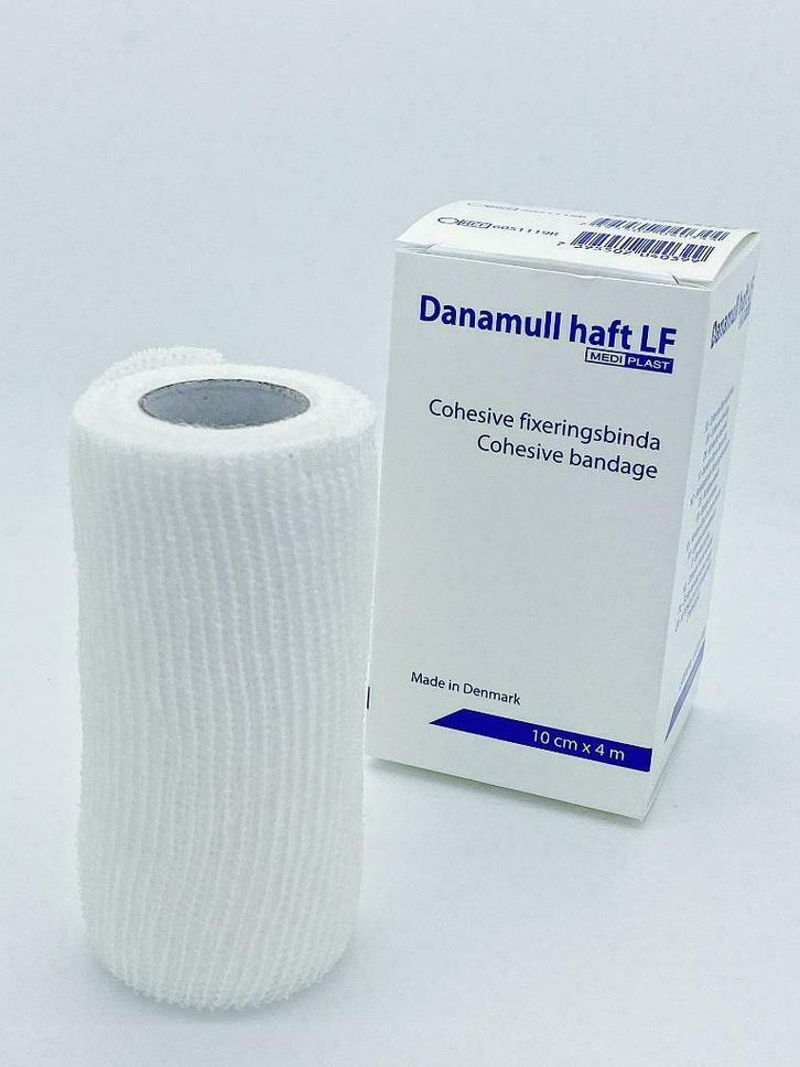 Danamull Haft Zelfklevend Fixatiewindsel 10cm x 4m, Diversen, Verpleegmiddelen, Nieuw, Ophalen of Verzenden