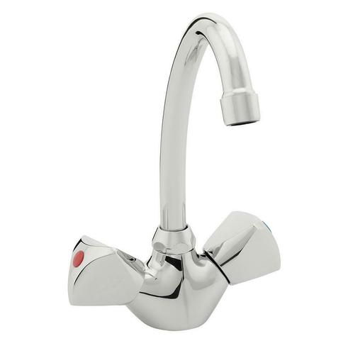 Sanifun wastafelmengkraan Jim Chroom, Doe-het-zelf en Bouw, Sanitair, Kraan