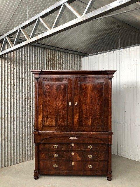 Armoire - cabinet, armoire, machine à repasser, armoire,, Antiek en Kunst, Antiek | Overige Antiek