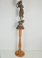 Plantentafel - Zwaar uitgevoerd - Grenen - Piëdestal /