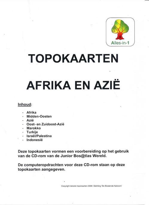 Alles-in-1 Project Afrika en Azië Topokaarten, Boeken, Schoolboeken, Verzenden